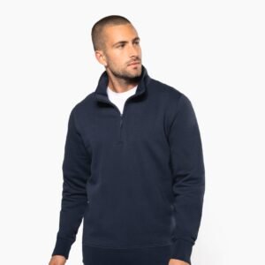 Sweat-shirt col zippé homme — Photo produit
