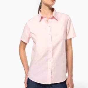 Chemise Oxford manches courtes femme — Photo produit