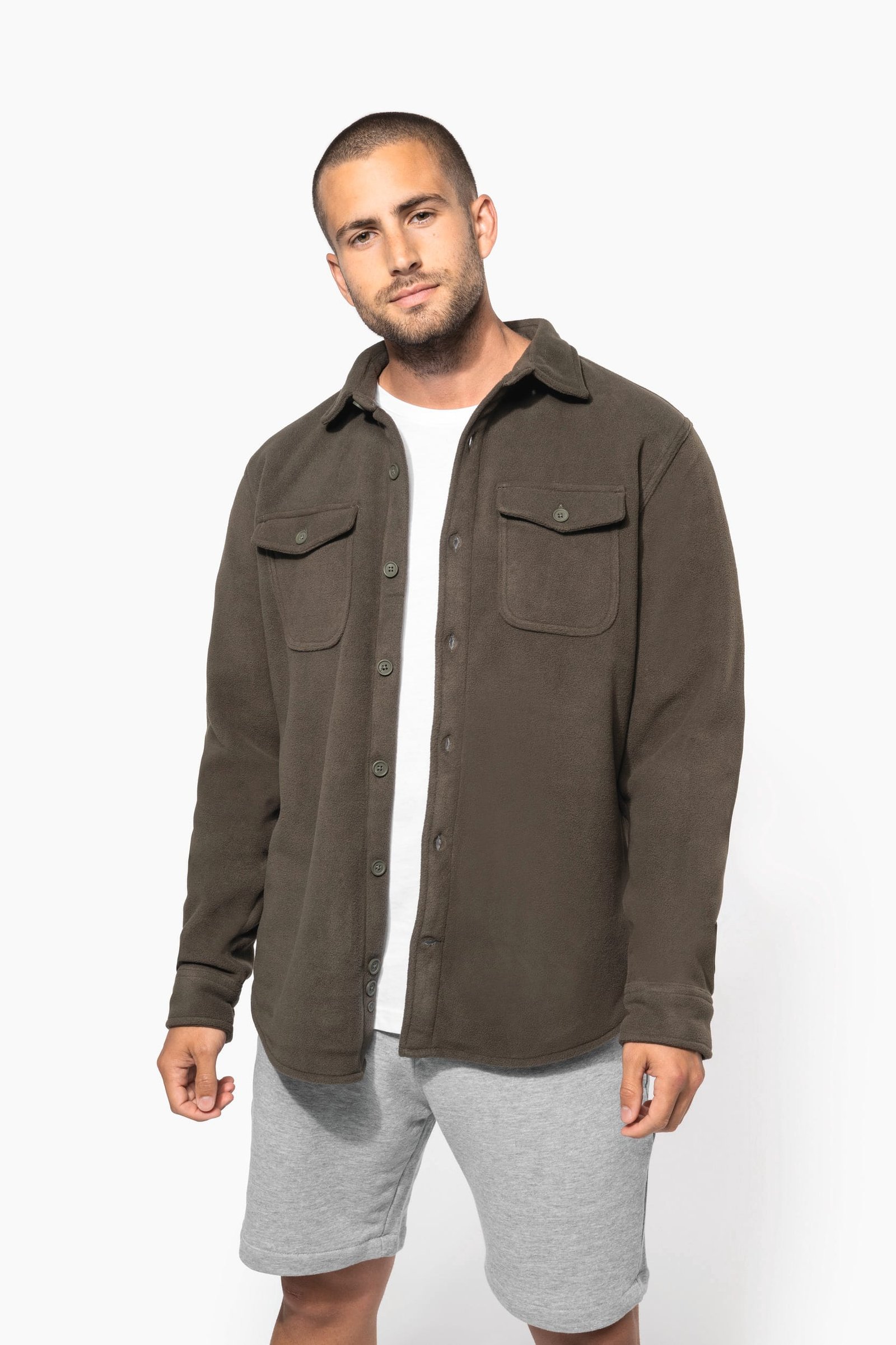 Surchemise polaire doublée sherpa polaire homme — Photo produit