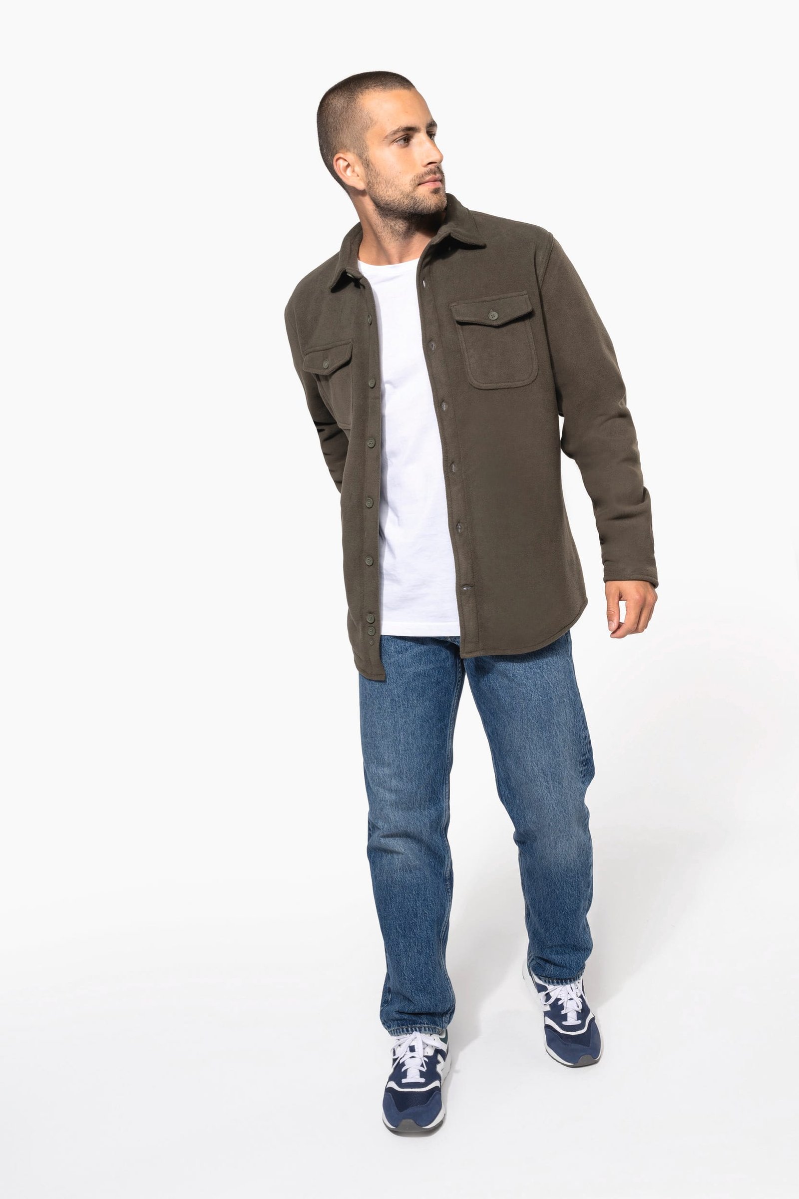 Surchemise polaire doublée sherpa polaire homme — Photo produit