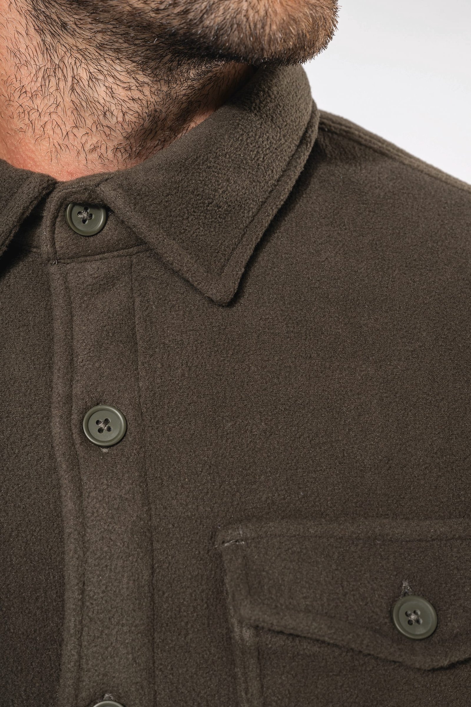Surchemise polaire doublée sherpa polaire homme — Photo produit