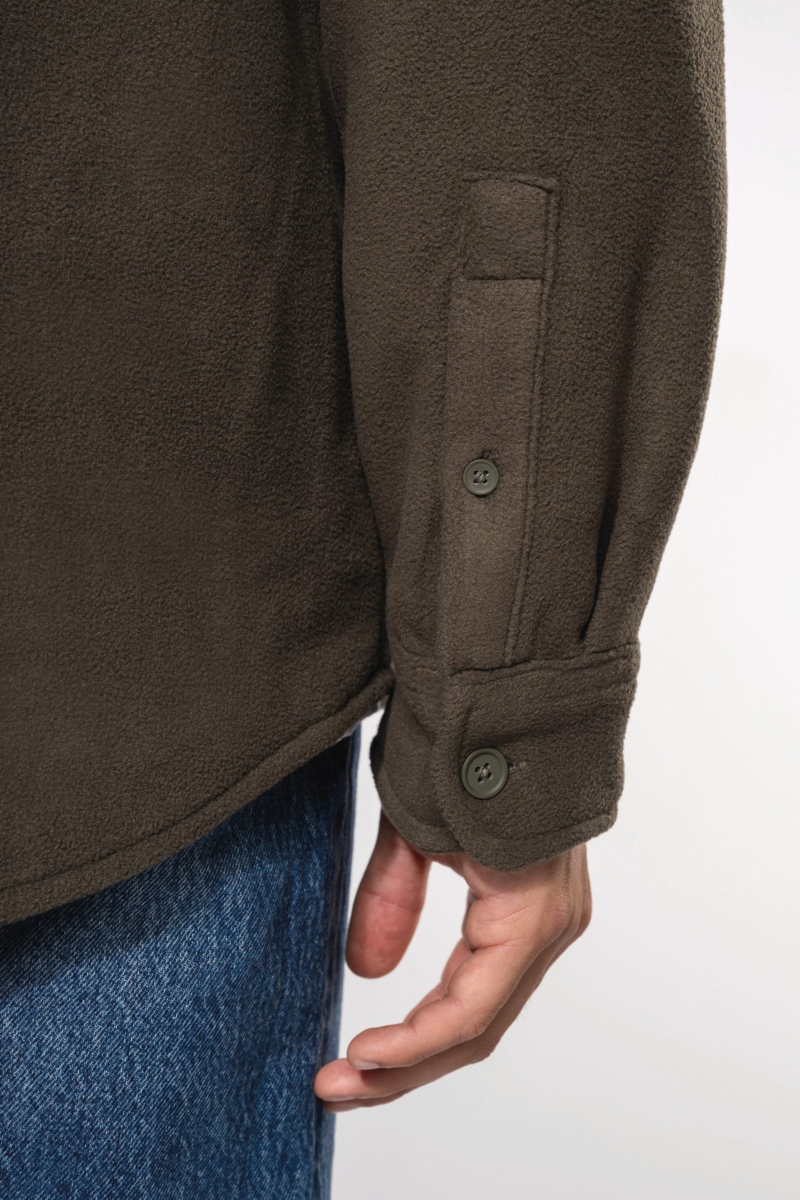 Surchemise polaire doublée sherpa polaire homme — Photo produit
