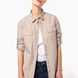 Chemise safari manches longues femme — Photo produit