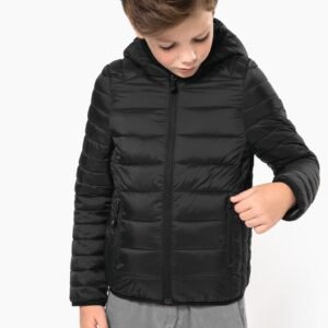 Doudoune légère capuche enfant — Photo produit