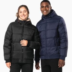Veste unisexe ripstop recyclée à capuche — Photo produit