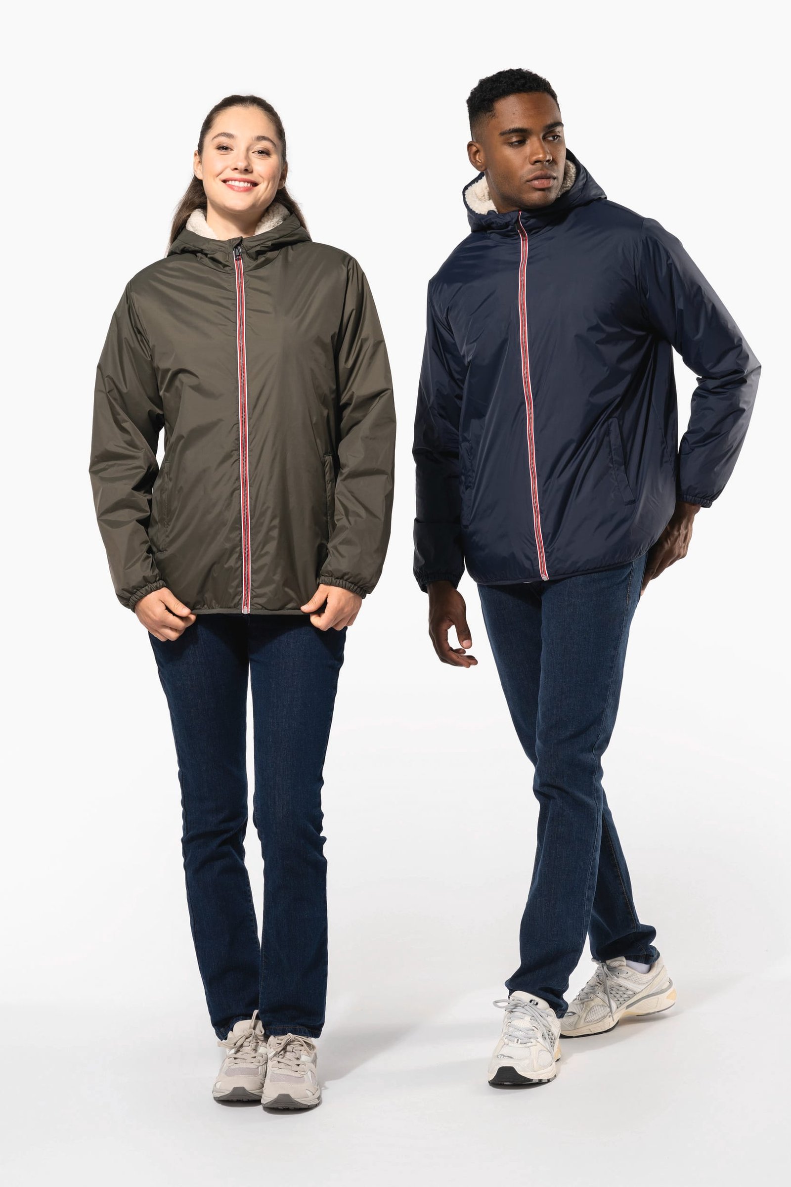 Veste doublée sherpa unisexe — Photo produit