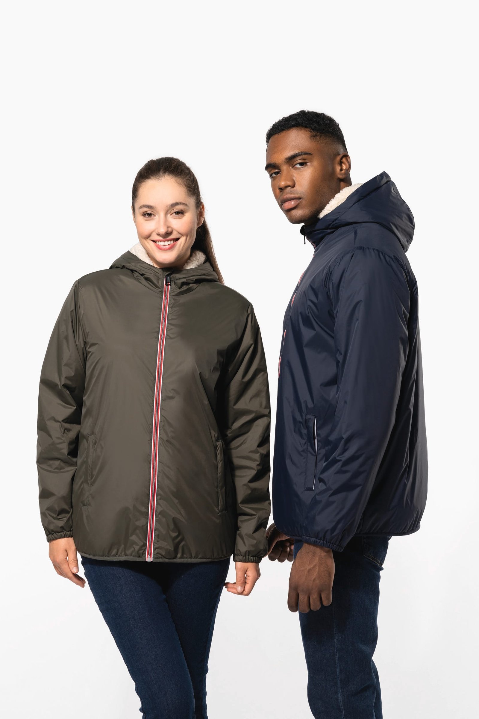 Veste doublée sherpa unisexe — Photo produit