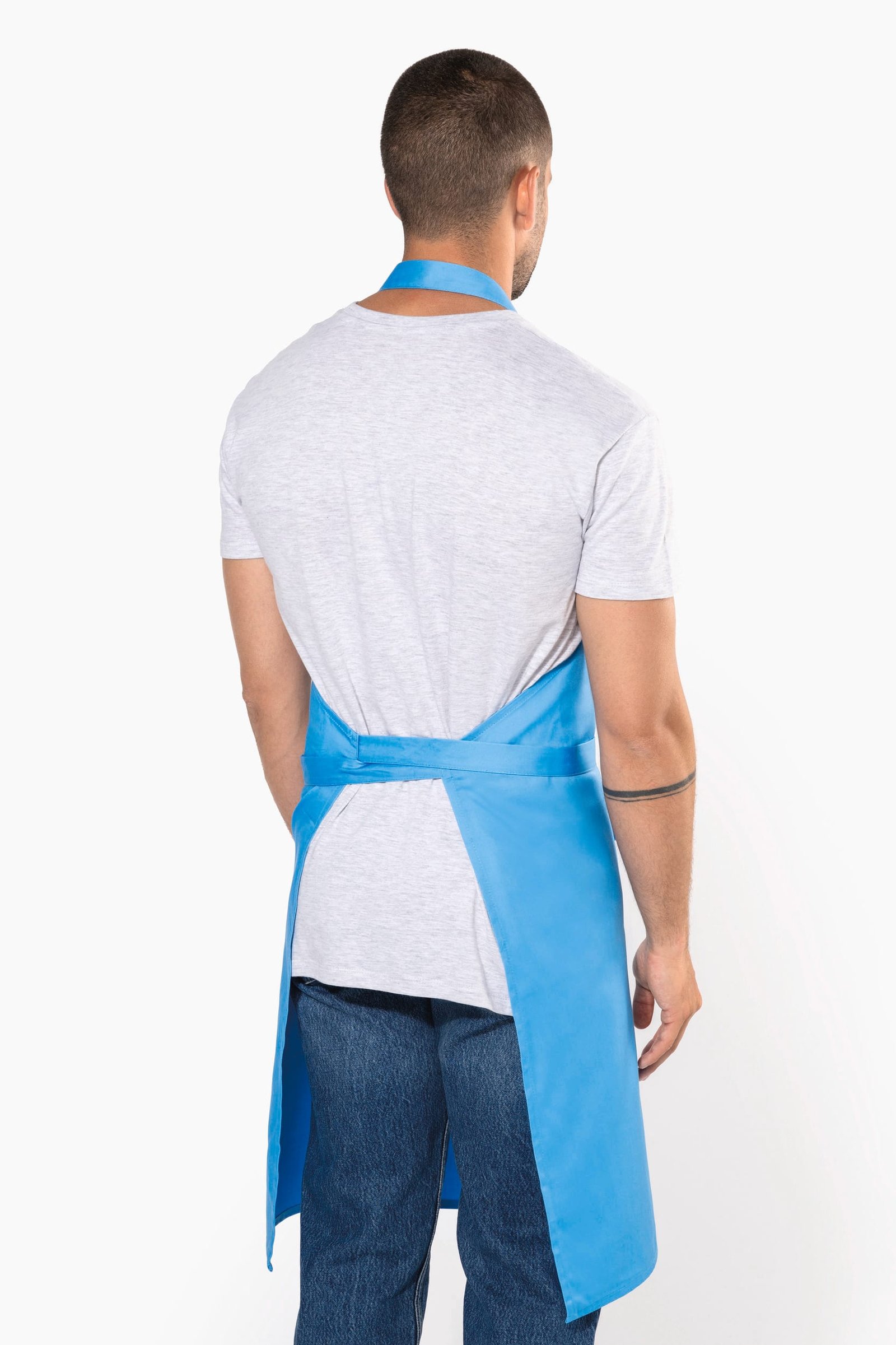 Tablier polycoton sans poche — Photo produit