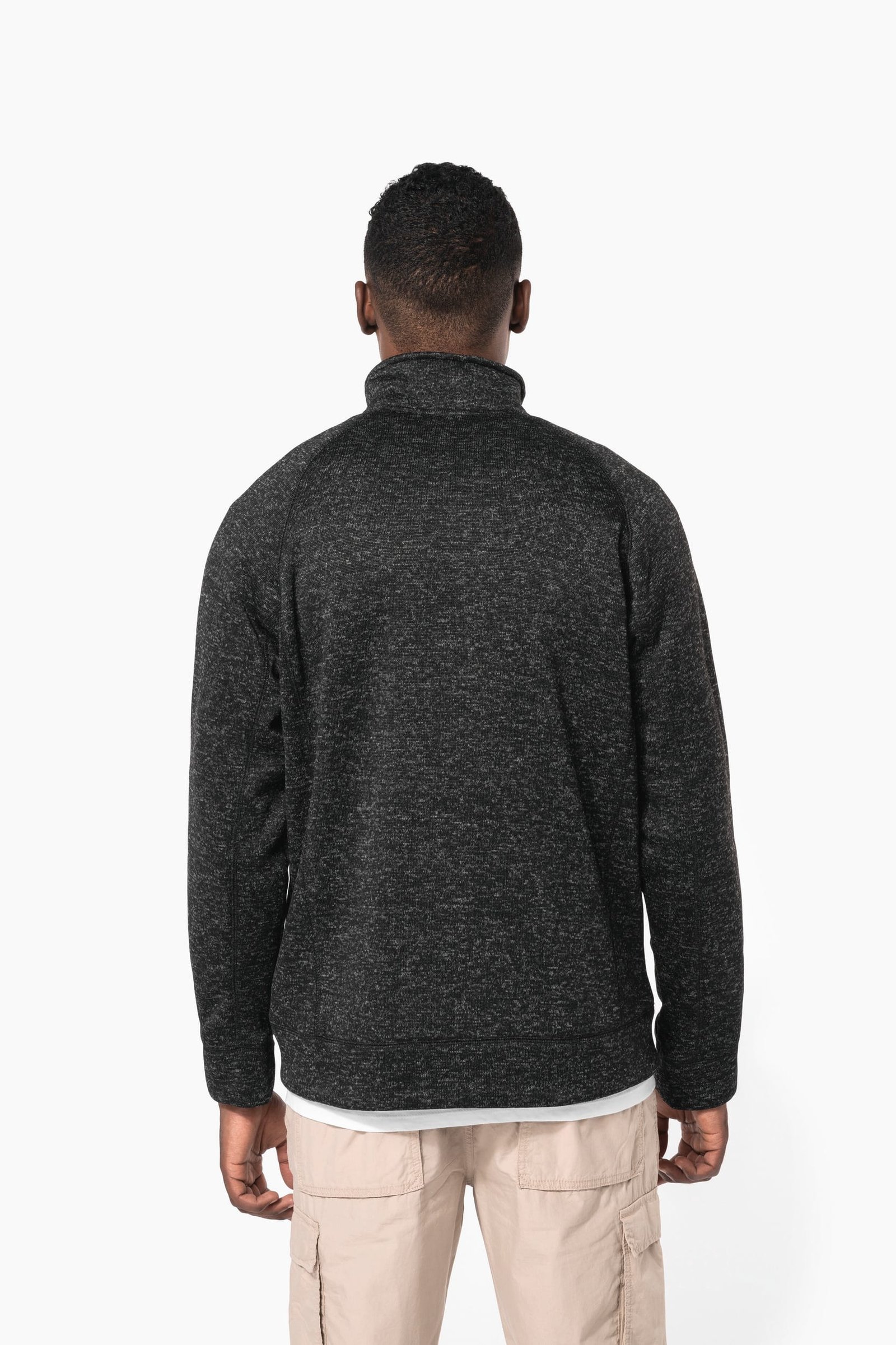 Veste zippée chinée homme — Photo produit