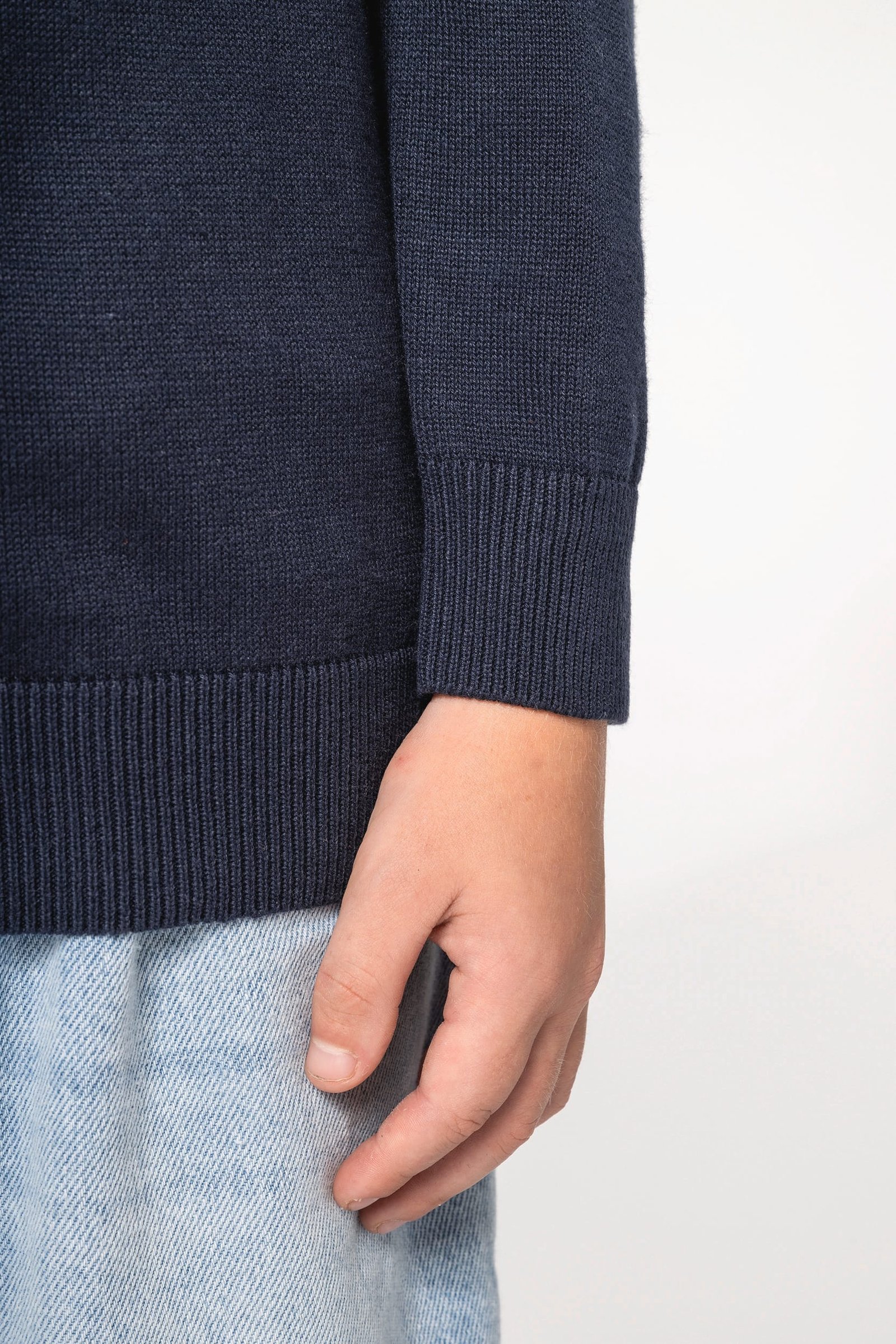 Pull col V enfant — Photo produit