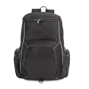 Sac à dos de sport recyclé avec porte-objets — Photo produit