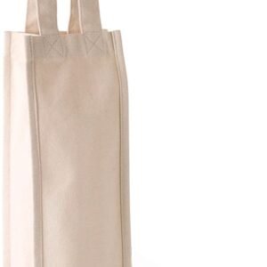 Sac porte-bouteille en coton canvas — Photo produit