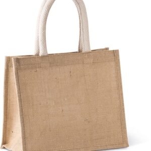 Sac style cabas en toile de jute - modèle moyen — Photo produit