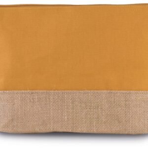 Pochette en toiles de coton et jute — Photo produit