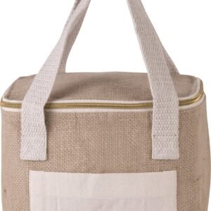 Sac isotherme en jute - petit modèle — Photo produit