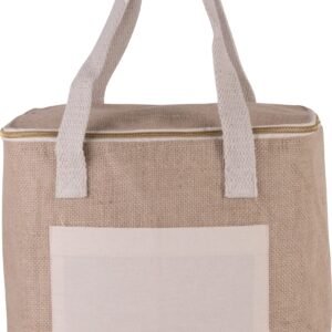 Sac isotherme en jute - modèle moyen — Photo produit