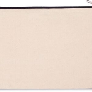 Pochette en coton canvas - grand modèle — Photo produit