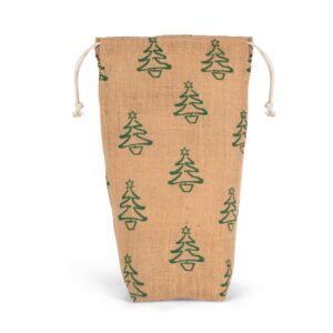 Porte-bouteille avec motifs de Noël — Photo produit