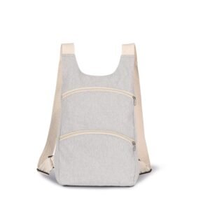 Sac à dos recyclé avec poche arrière antivol — Photo produit