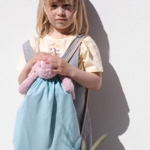 Petit sac à dos recyclé à cordon coulissant - Taille enfant — Photo produit