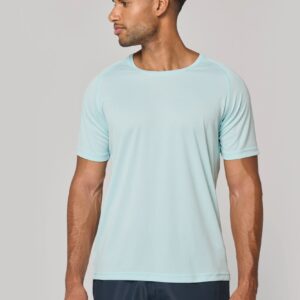 T-shirt de sport à col rond recyclé homme — Photo produit