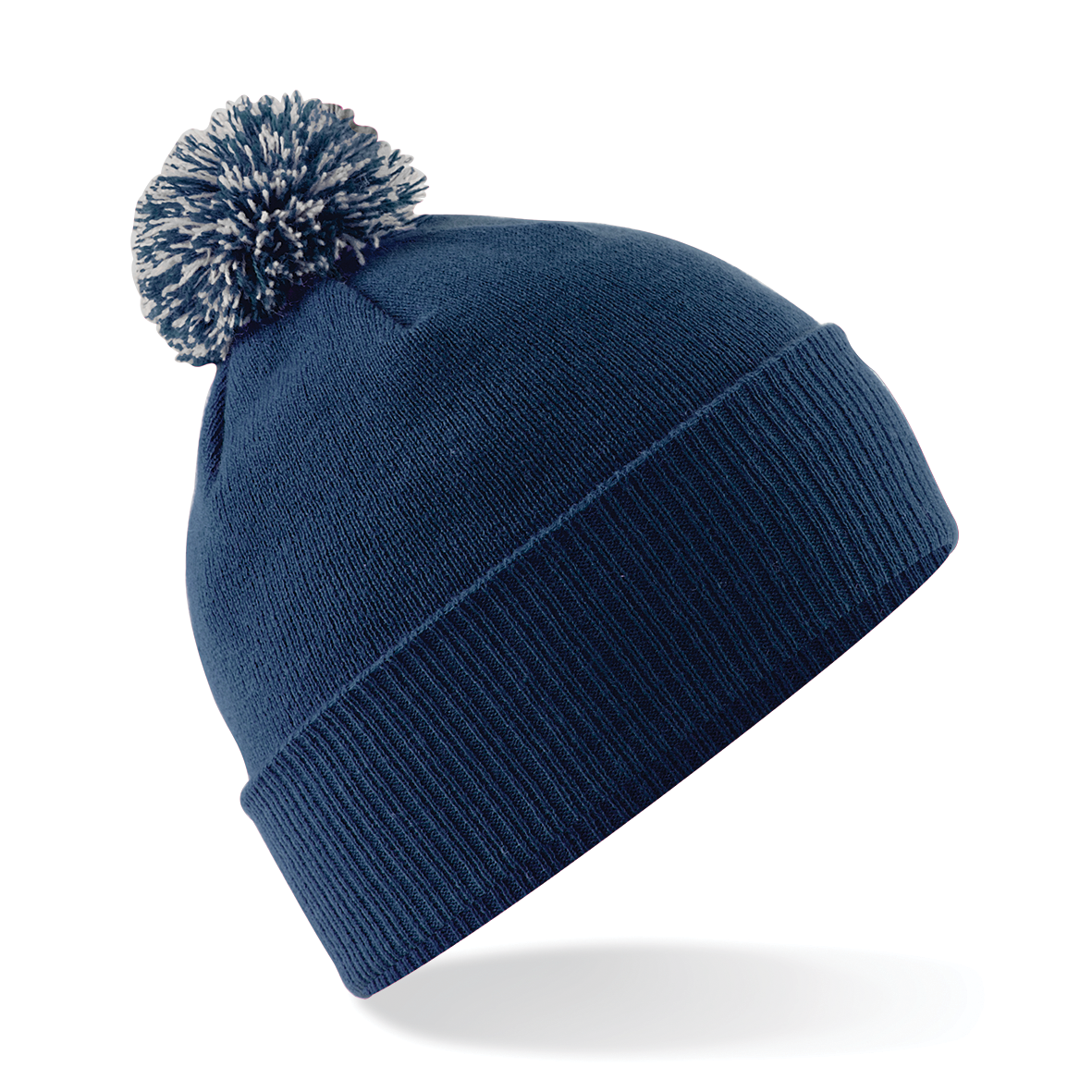 Bonnet Snowstar® — Vue de face - French Navy / Light Grey