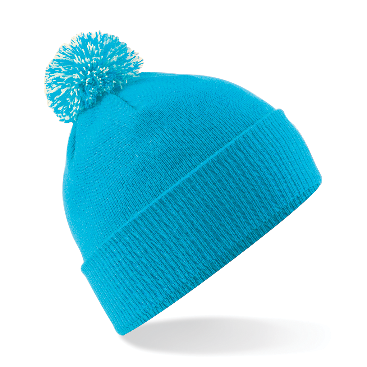 Bonnet Snowstar® — Vue de face - Surf Blue / Off White