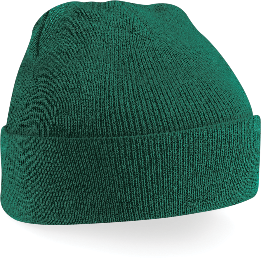 Bonnet Original à revers — Vue de face - Bottle Green