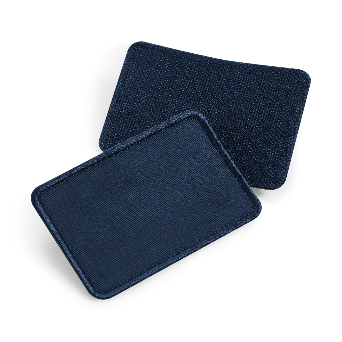Patch amovible en coton — Vue de face - French Navy