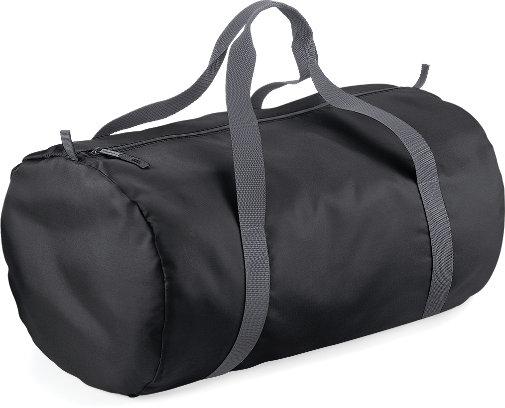 Sac fourre tout pliable — Vue de face - Black
