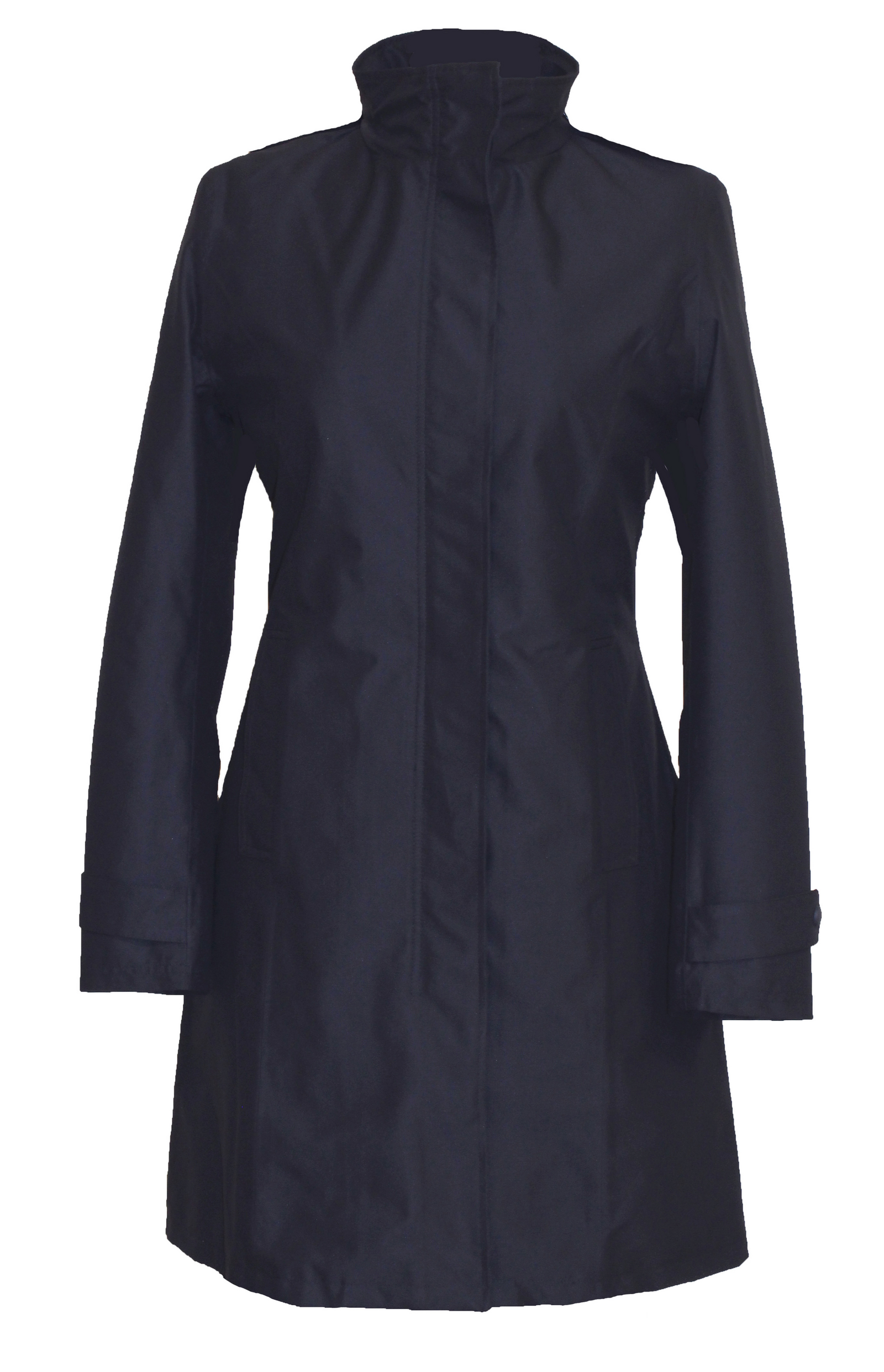 Manteau imperméable Washington — Vue de face - Black