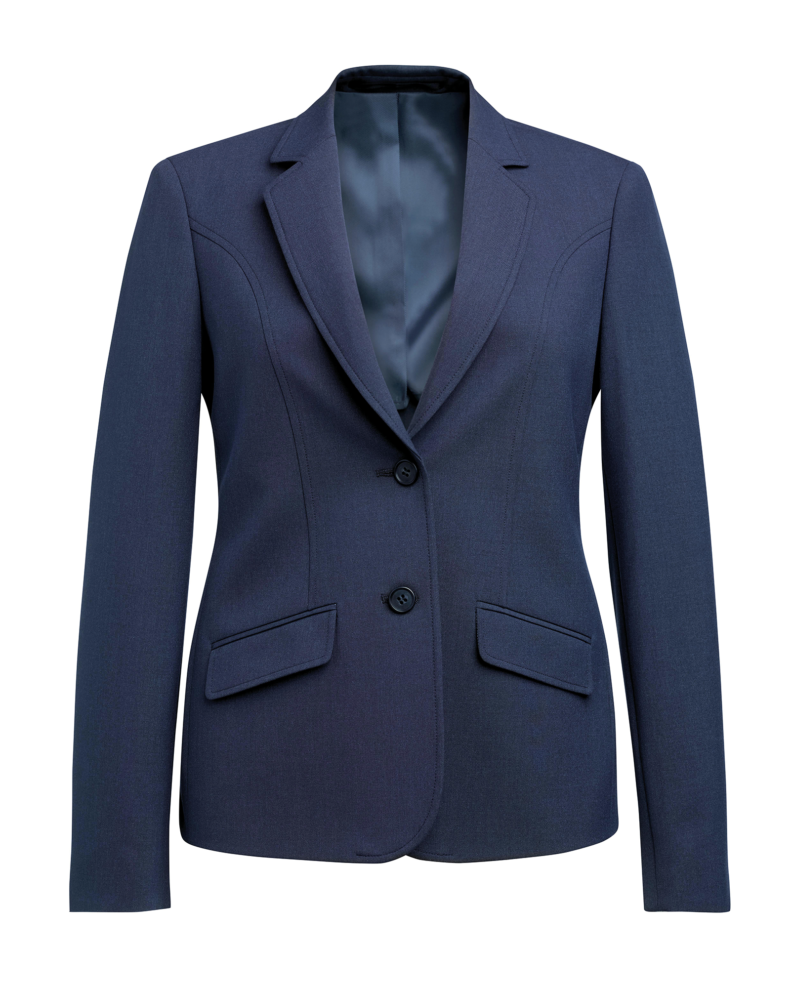 Veste femme Margot coupe cintrée — Vue de face - Denim