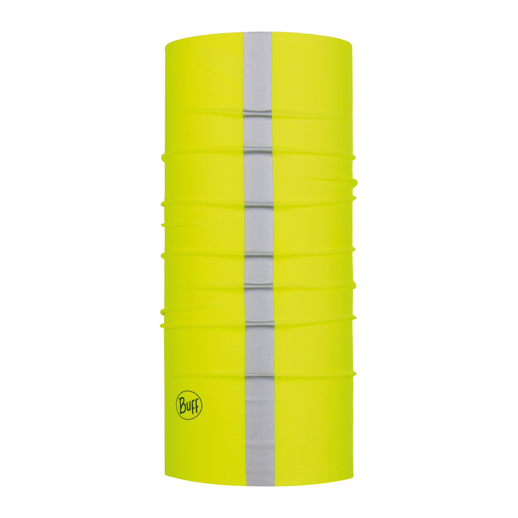 Tour de cou Original EcoStretch — Vue de face - Solid Yellow Fluor Reflective