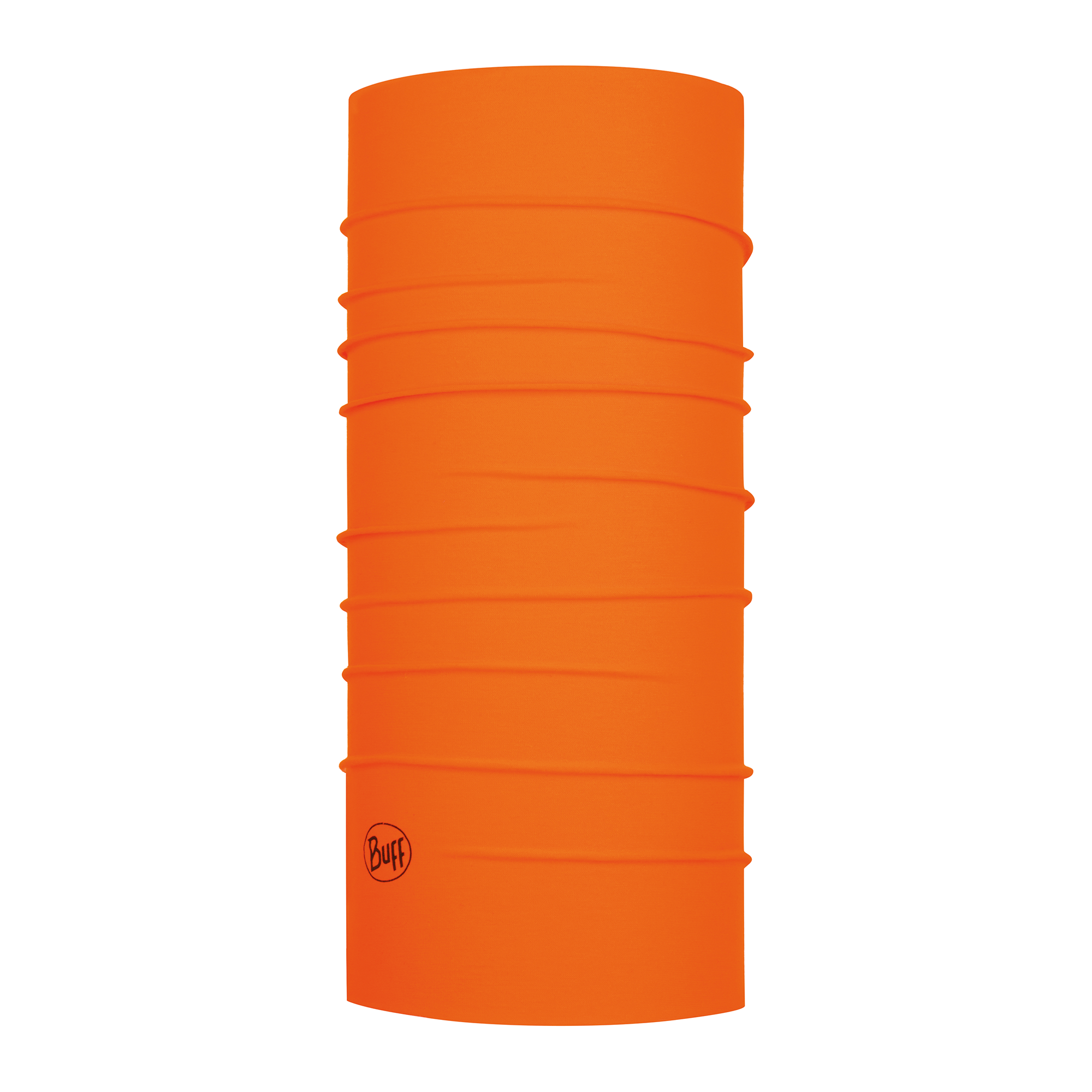 Tour de cou Original EcoStretch — Vue de face - Solid Orange Fluor
