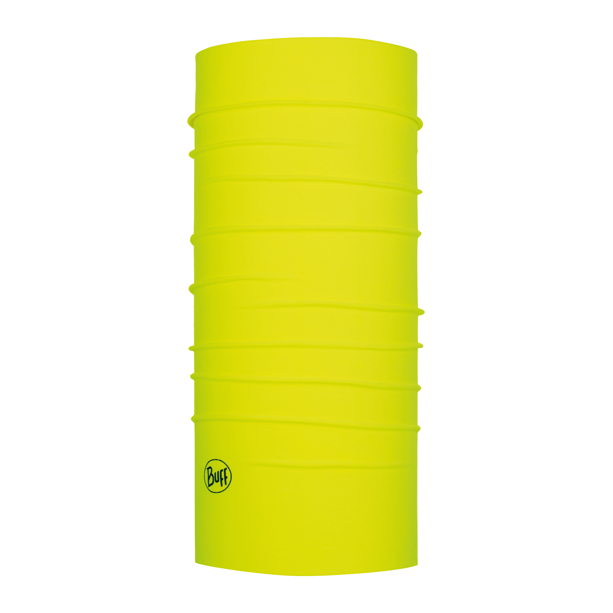 Tour de cou Original EcoStretch — Vue de face - Solid Yellow Fluor