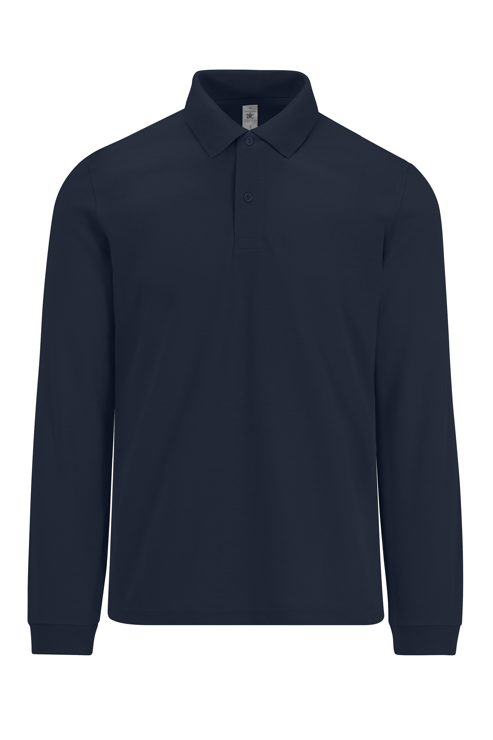 MY POLO 180 Homme manches longues — Vue de face - Navy