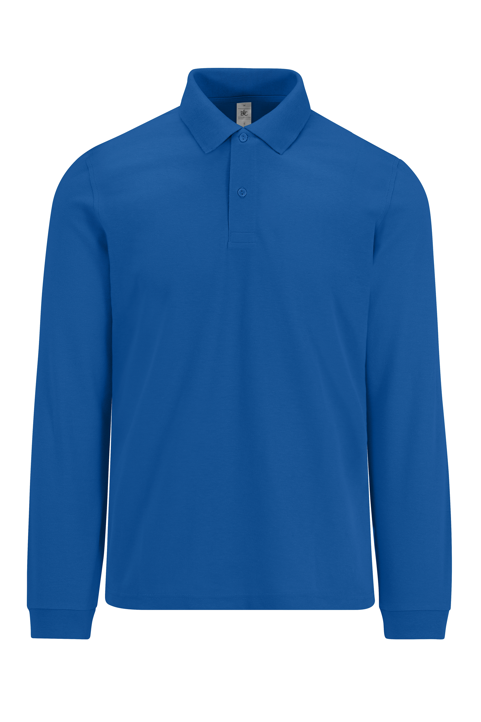 MY POLO 180 Homme manches longues — Vue de face - Royal Blue