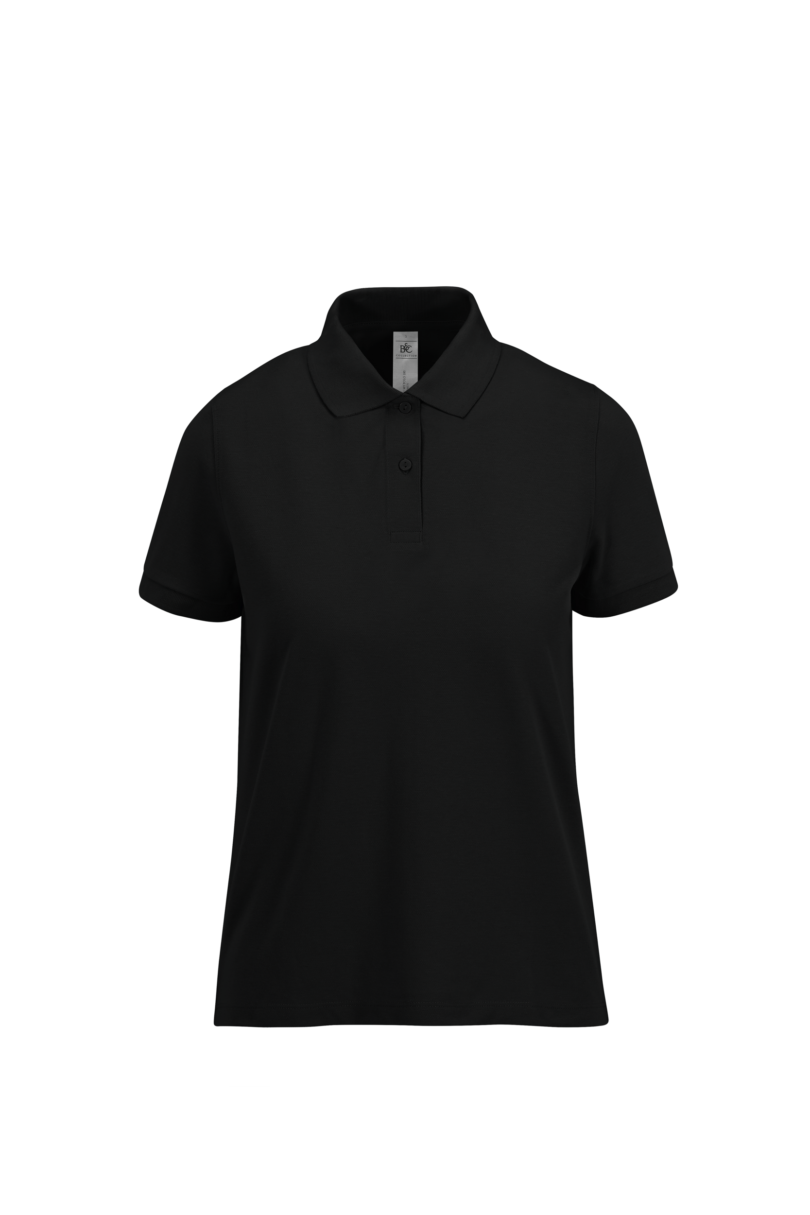 MY POLO 180 Femme manches courtes — Vue de face - Black