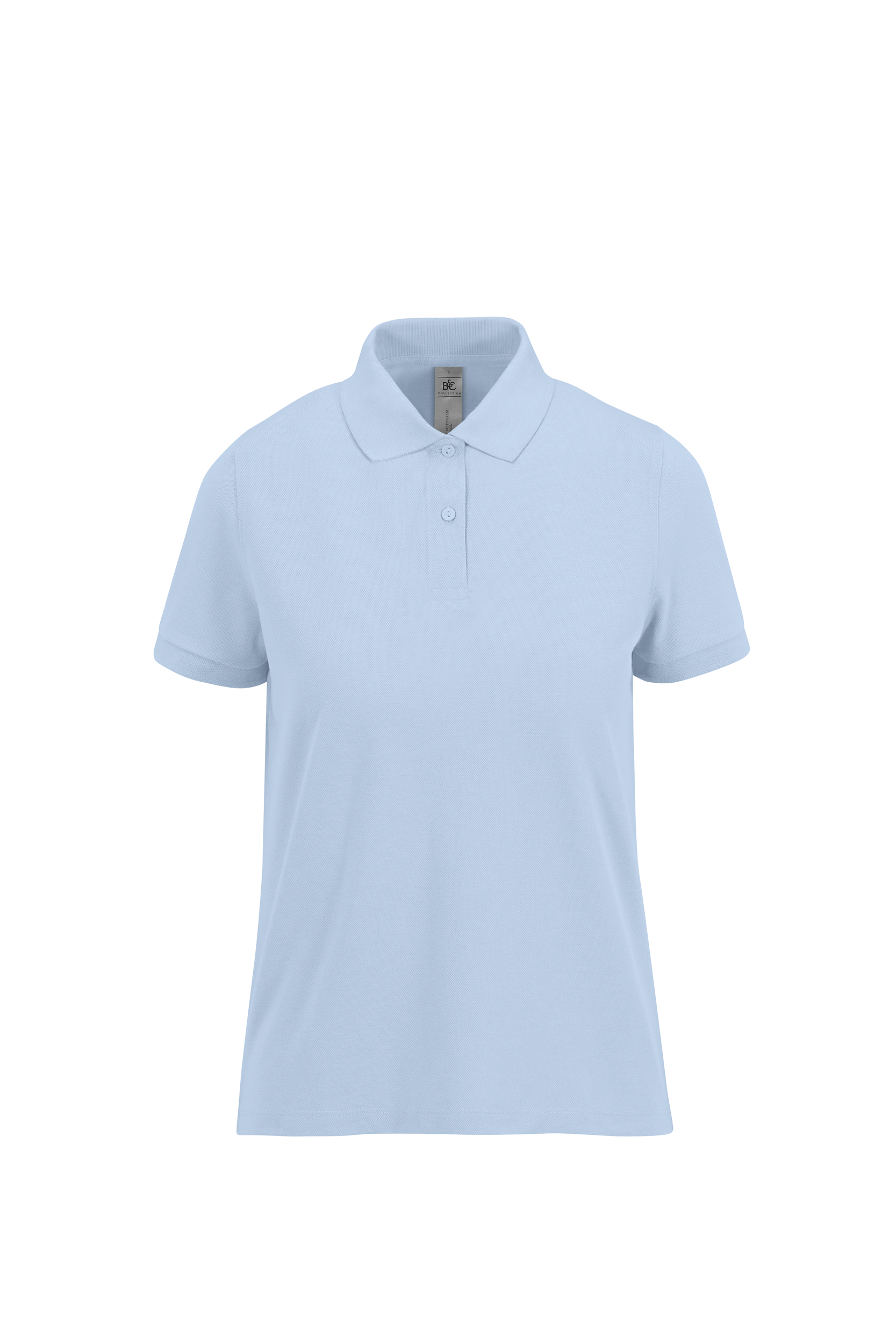 MY POLO 180 Femme manches courtes — Vue de face - Blush Blue