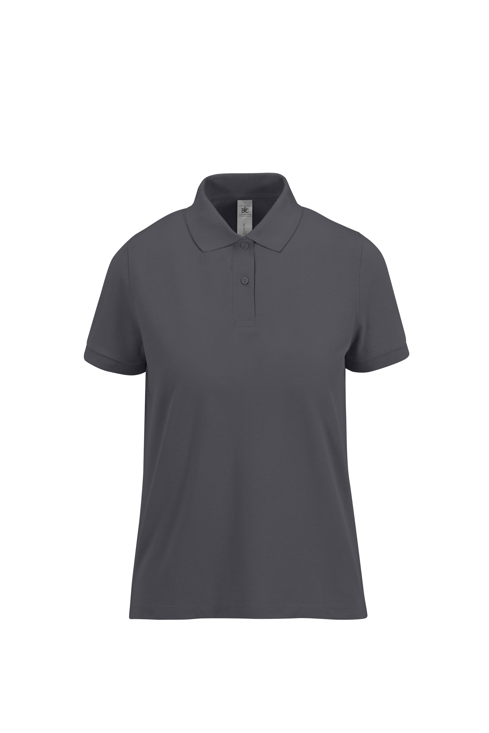 MY POLO 180 Femme manches courtes — Vue de face - Dark Grey