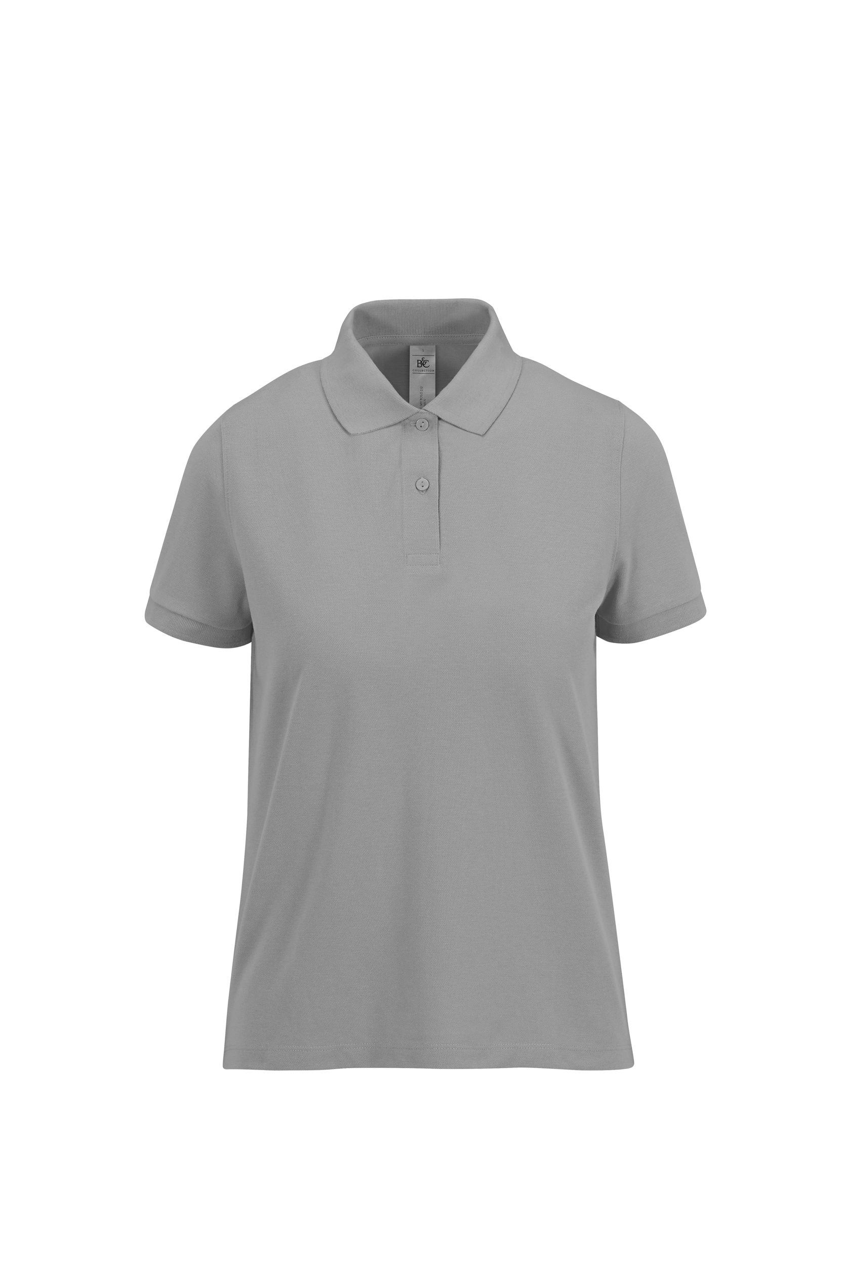 MY POLO 210 Femme manches courtes — Vue de face - Sport Grey
