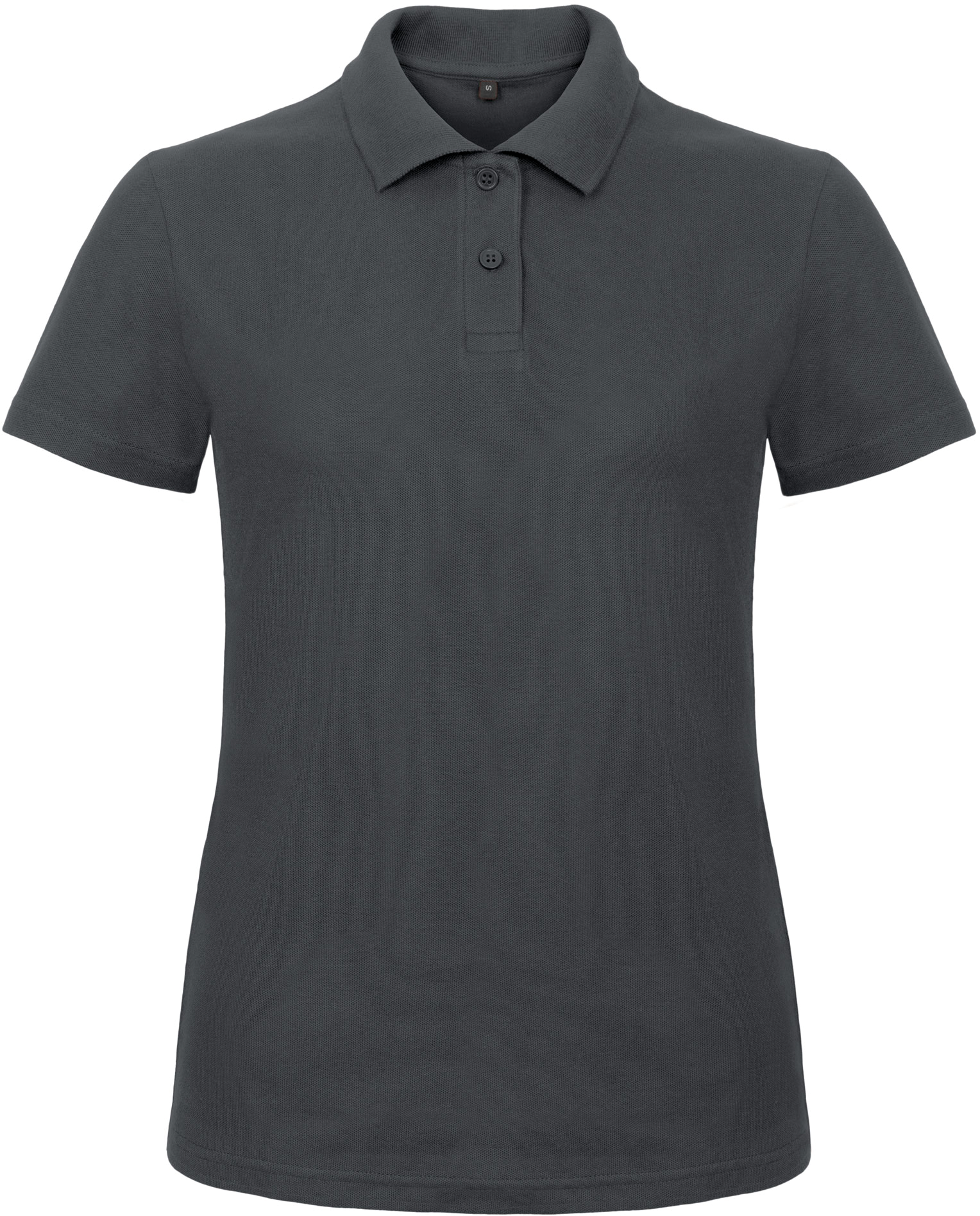 Polo femme ID.001 — Vue de face - Anthracite
