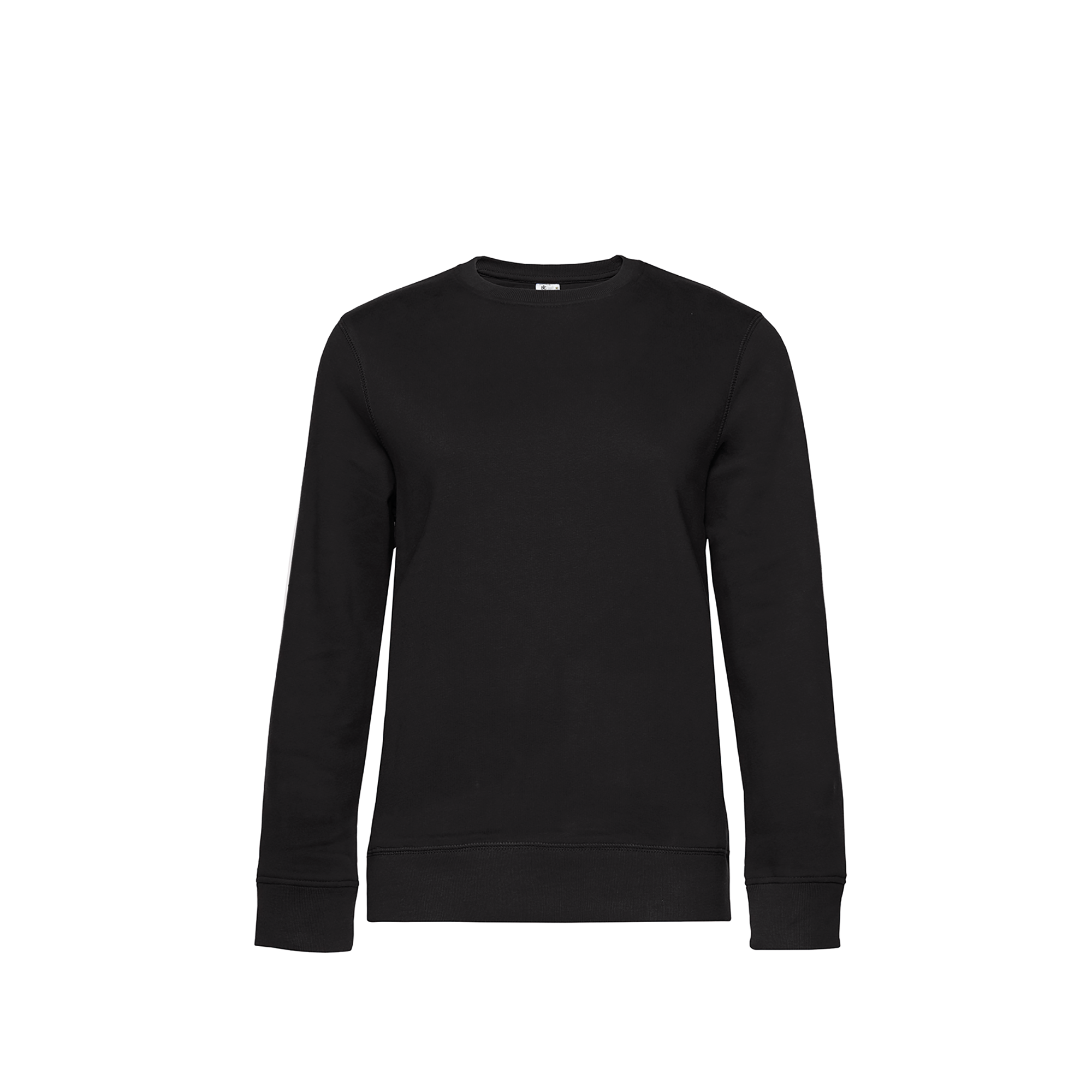 Sweat col rond QUEEN — Vue de face - Black Pure