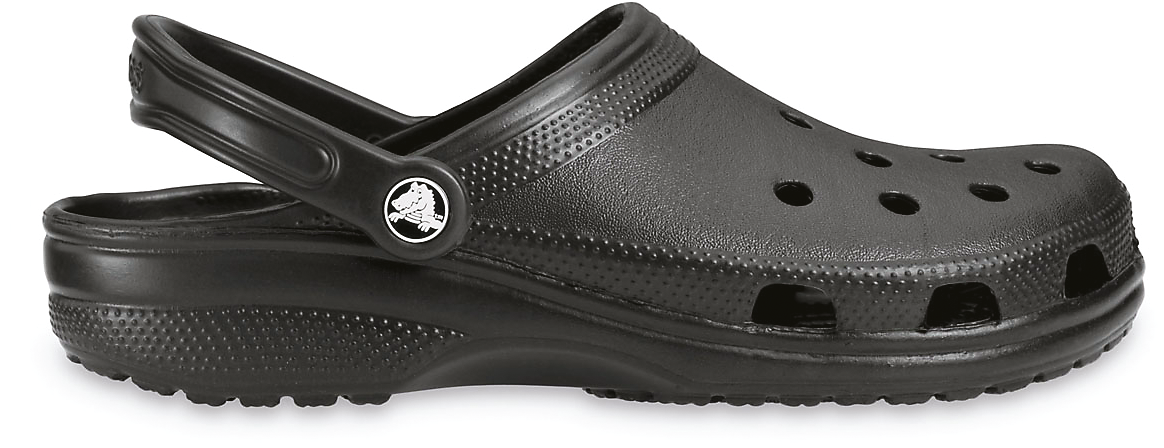 Sabots Crocs™ Classic — Vue de face - Black