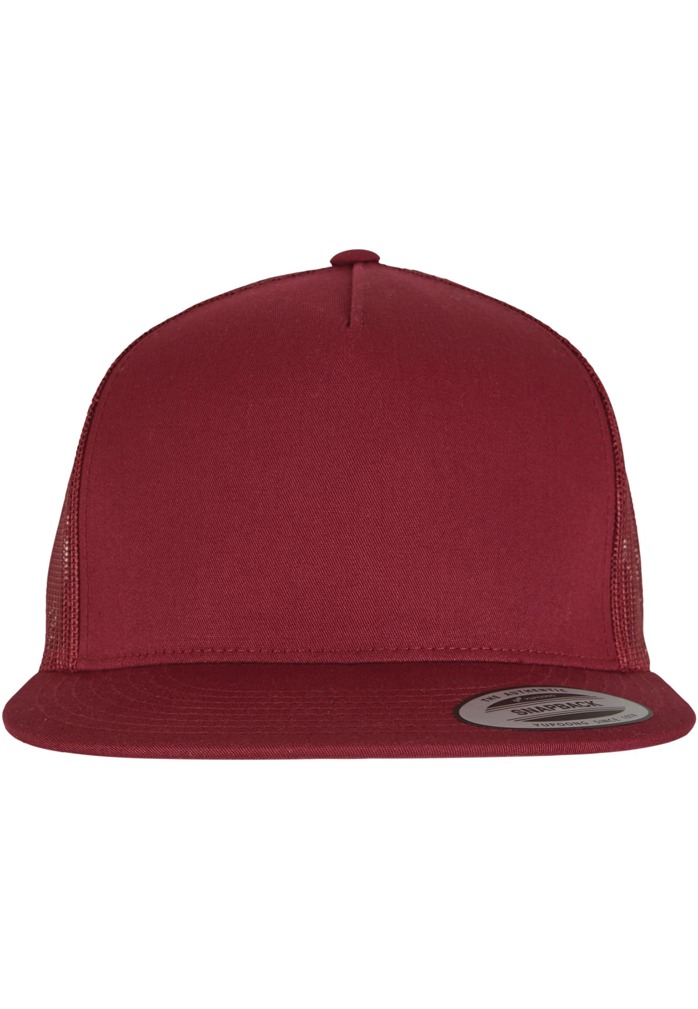 Casquette CLASSIC TRUCKER — Vue de face - MAROON