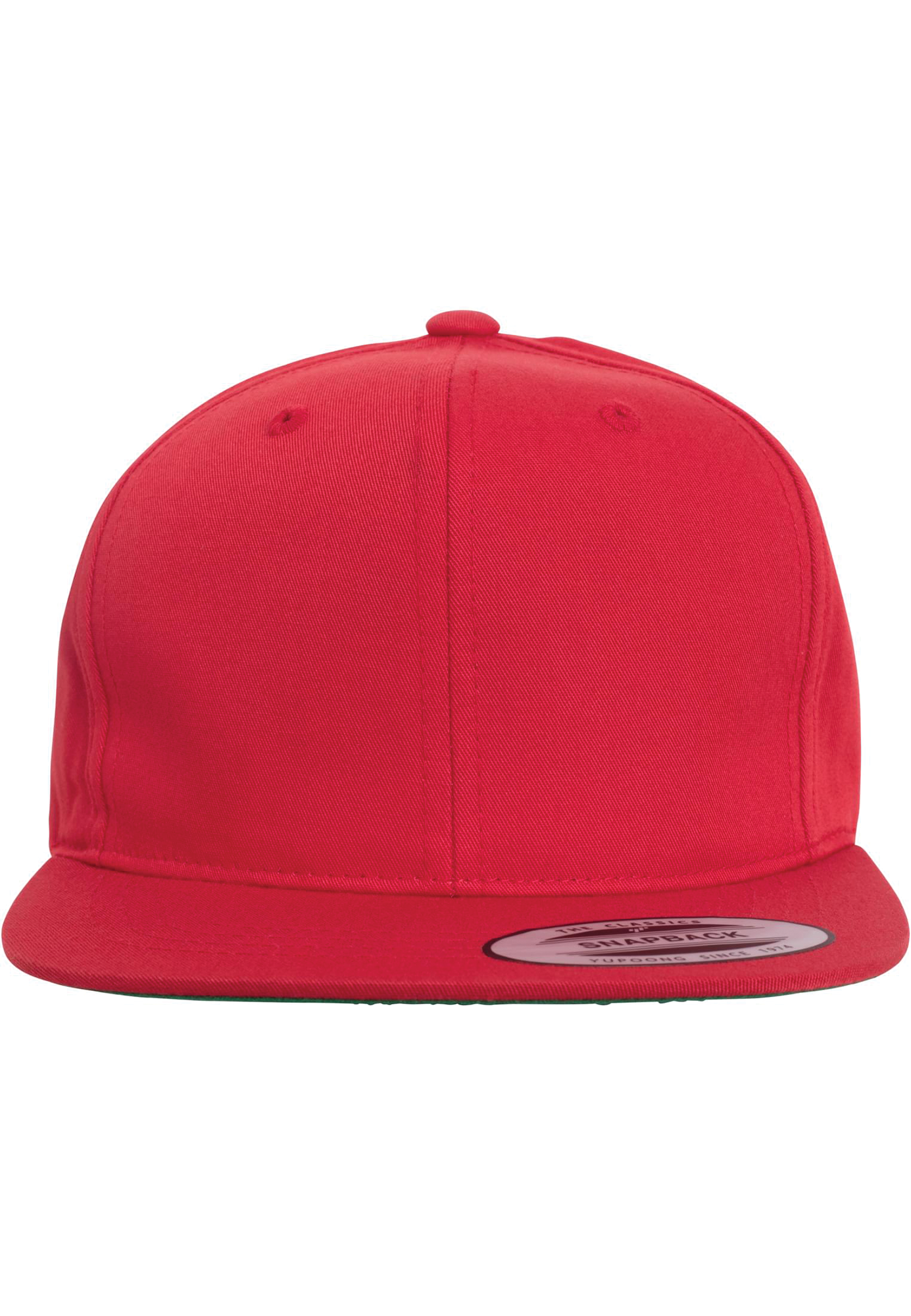 Casquette Snapback Pro-Style Twill enfant — Vue de face - RED