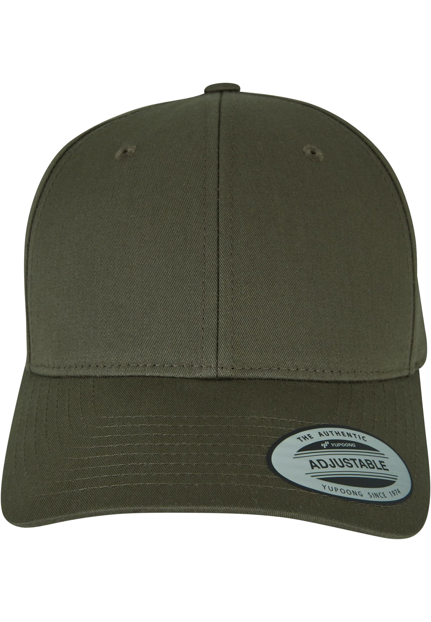 Casquette Snapback classique incurvée — Vue de face - CHOCOLATE CHIP