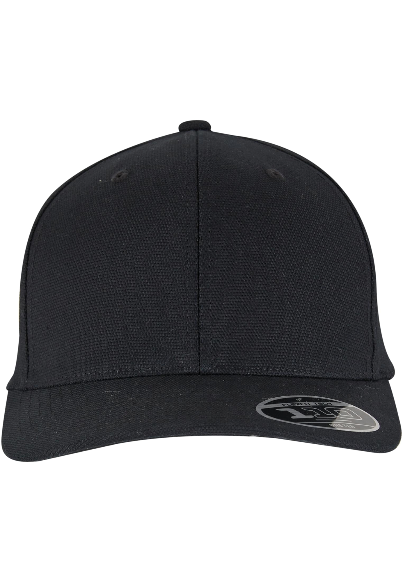 Casquette Curved Snapback — Vue de face - BLACK