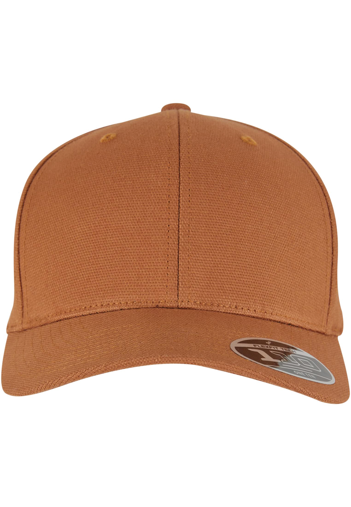 Casquette Curved Snapback — Vue de face - BROWN