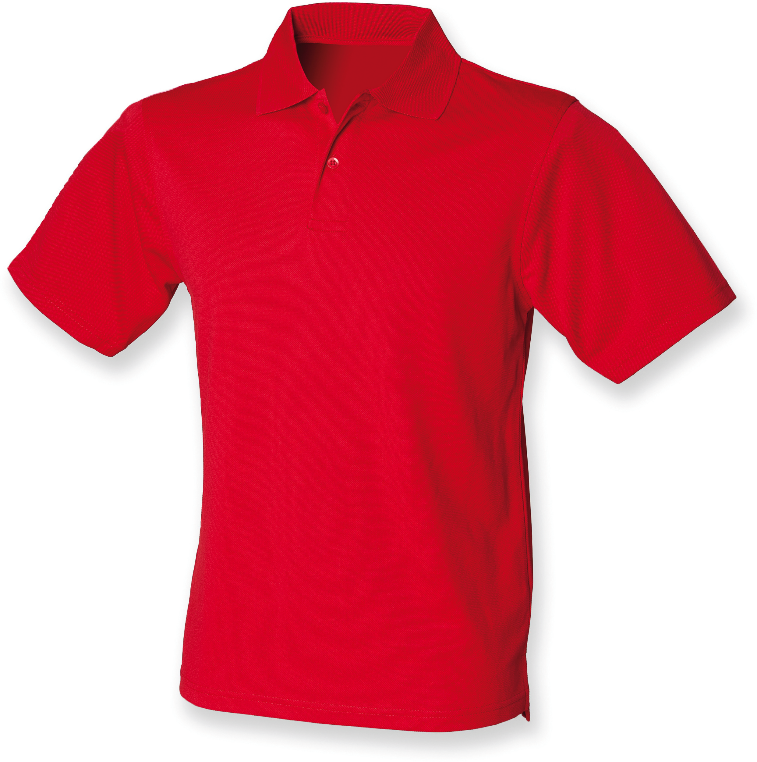 Polo homme Coolplus® — Vue de face - Classic Red